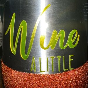 Stainless steel wine cup